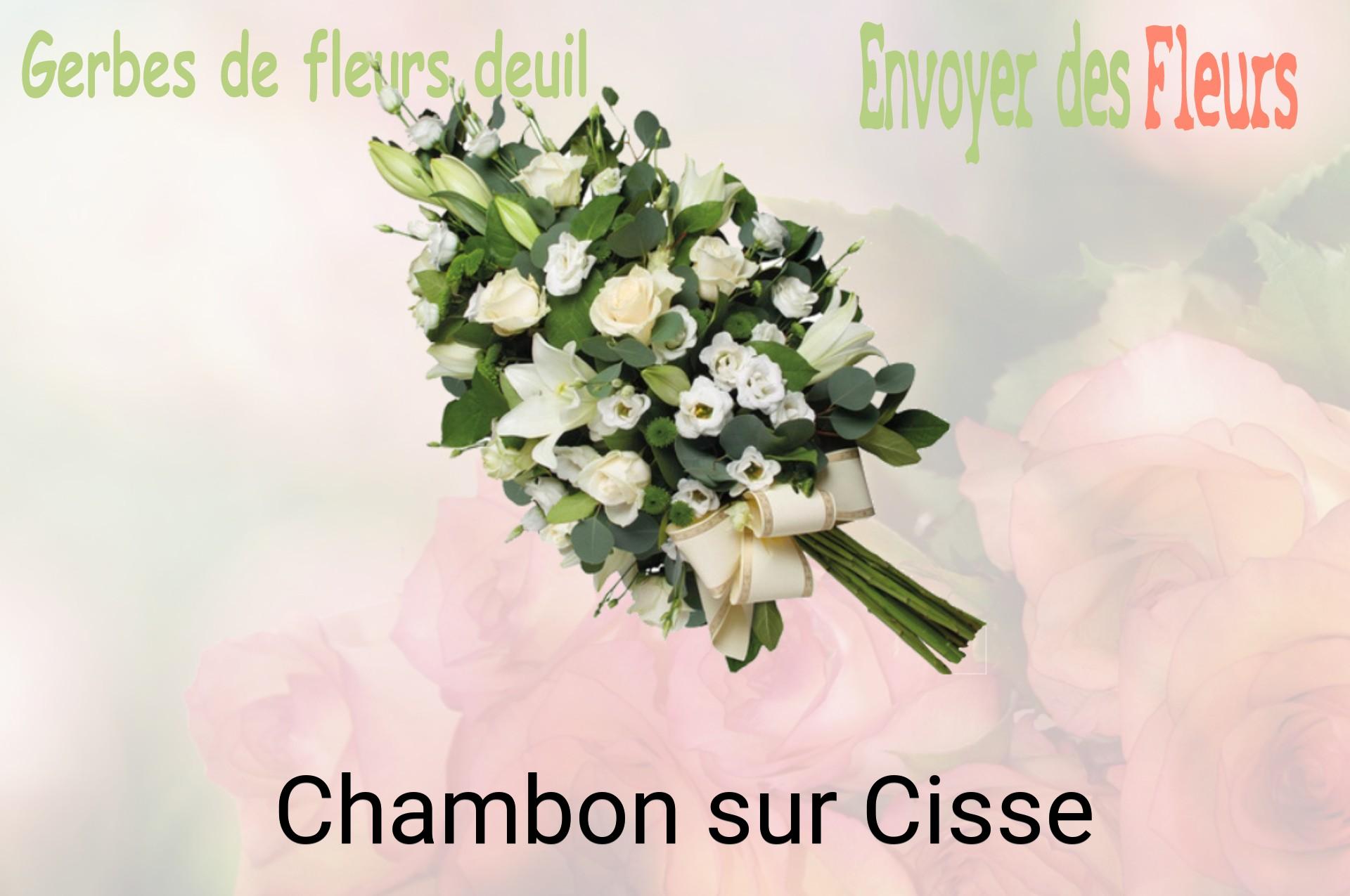 Gerbe de fleurs de deuil livrée à Chambon-sur-Cisse