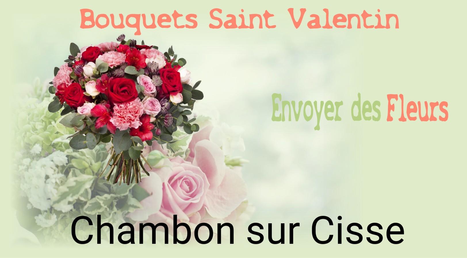 Roses de Saint-Valentin livrées à Chambon-sur-Cisse